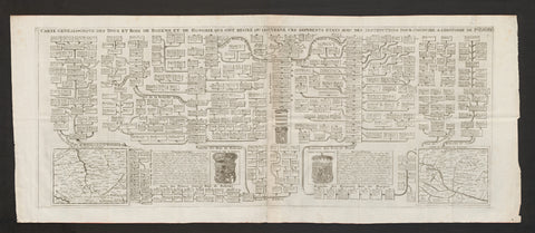 Carte genealogique des ducs et rois de Boheme et de Hongrie