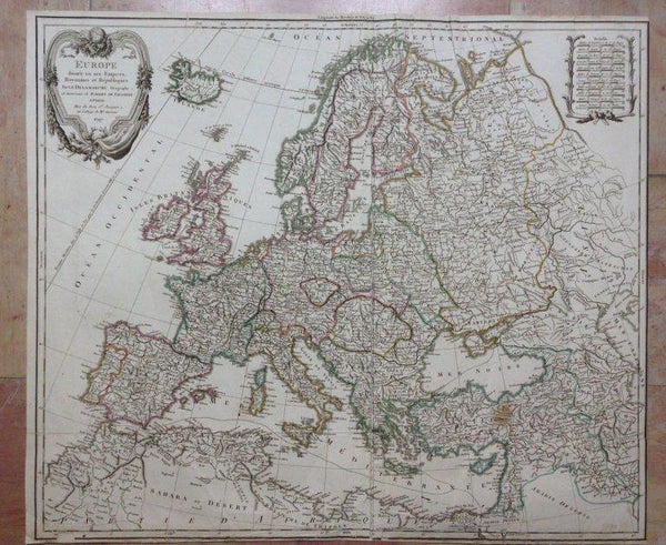 EUROPE divisée en ses Empires