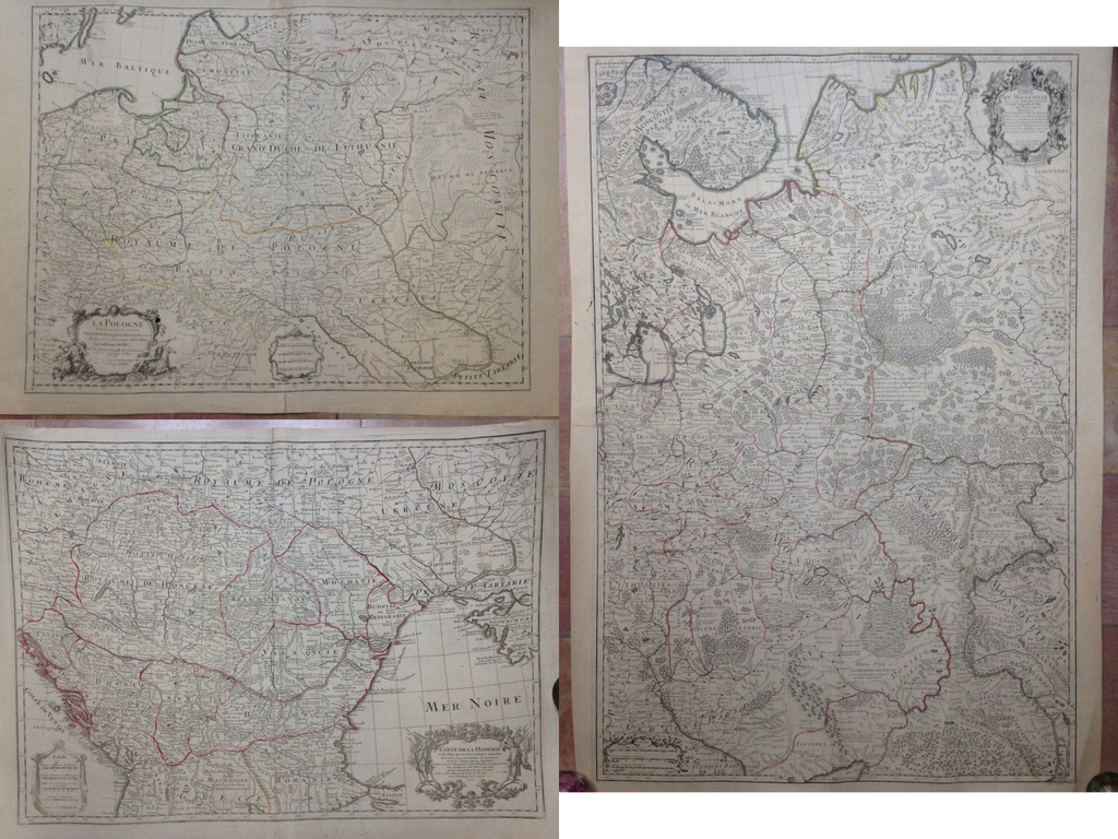 Lithuania and Europe. Delisle