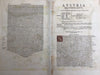 Austria archiducatus Original Mercator Map Osterreich Czech Bohemia Hungary