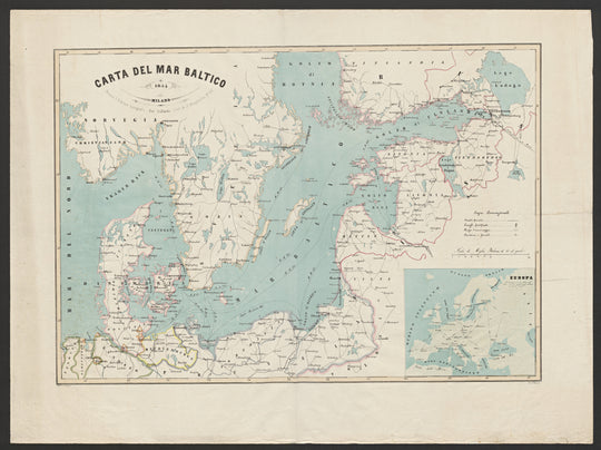 Carta del mar Baltico