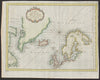 Carte reduite des Mers du Nord