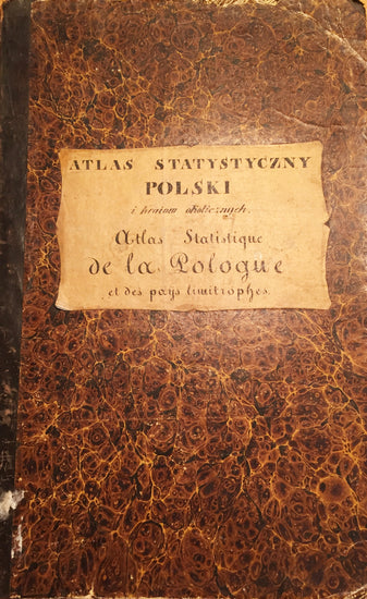 Plater, S. Atlas statystyczny Polski i krajow  okolicznych.  Poznań. 1827