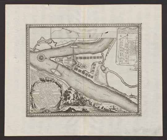 Ichnographia Castelli ad Caput Vistulae vulgo Hoft Schantz