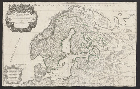 La Scandinavie et les Environs, ou sont Les Royaumes Des Suede De Danemarck