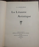C. De Danilowicz. La Lituanie artistique. Lausanne. 1919