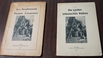 P. L. K. Die Leiden des Litauischen Volkes. Lausanne : Leman, 1917; P. L. K. Les souffrances du peuple Lituanien.  Lausanne, Réunies S.A., 1917