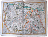 Switzerland Antique Mercator Map Schweiz Suisse Svizzera Landkarte Zurich