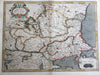 Walachia Romania Serbia Bulgaria Original Mercator Map Balkans Greece Turkey
